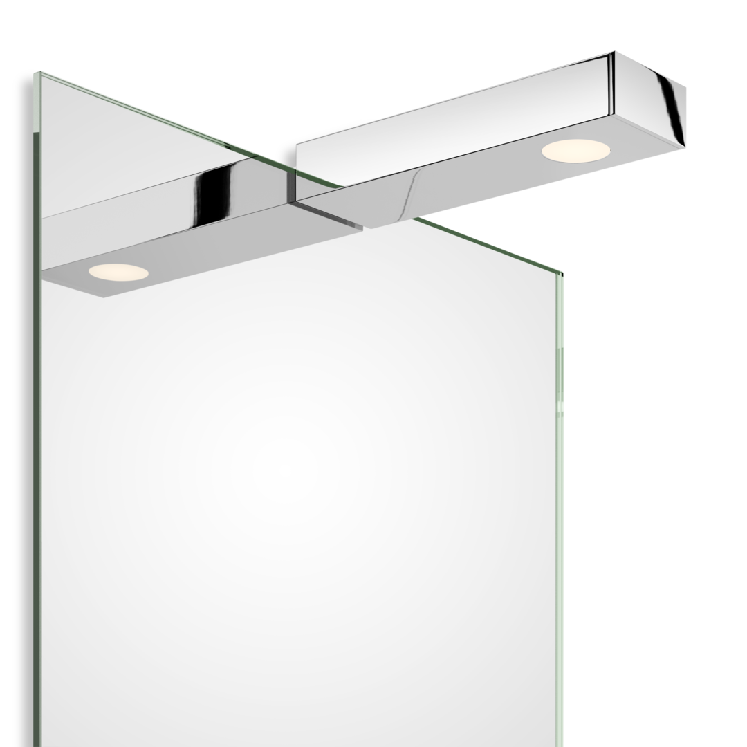 Lampe avec clip de fixation pour miroir / FLAT 1 LED / Decor Walther