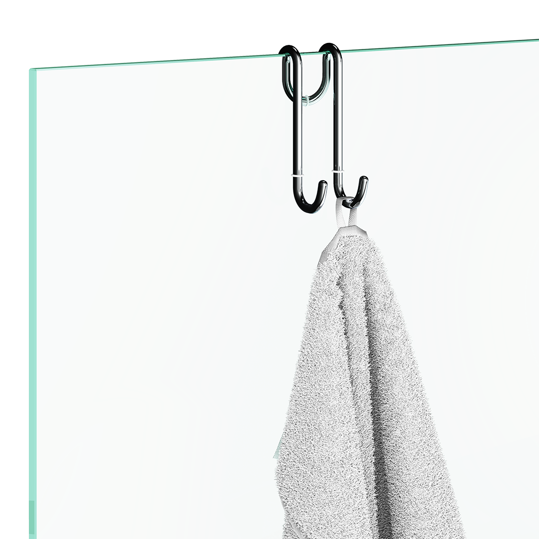 Crochet pour cabine de douche / DH 1 / Decor Walther