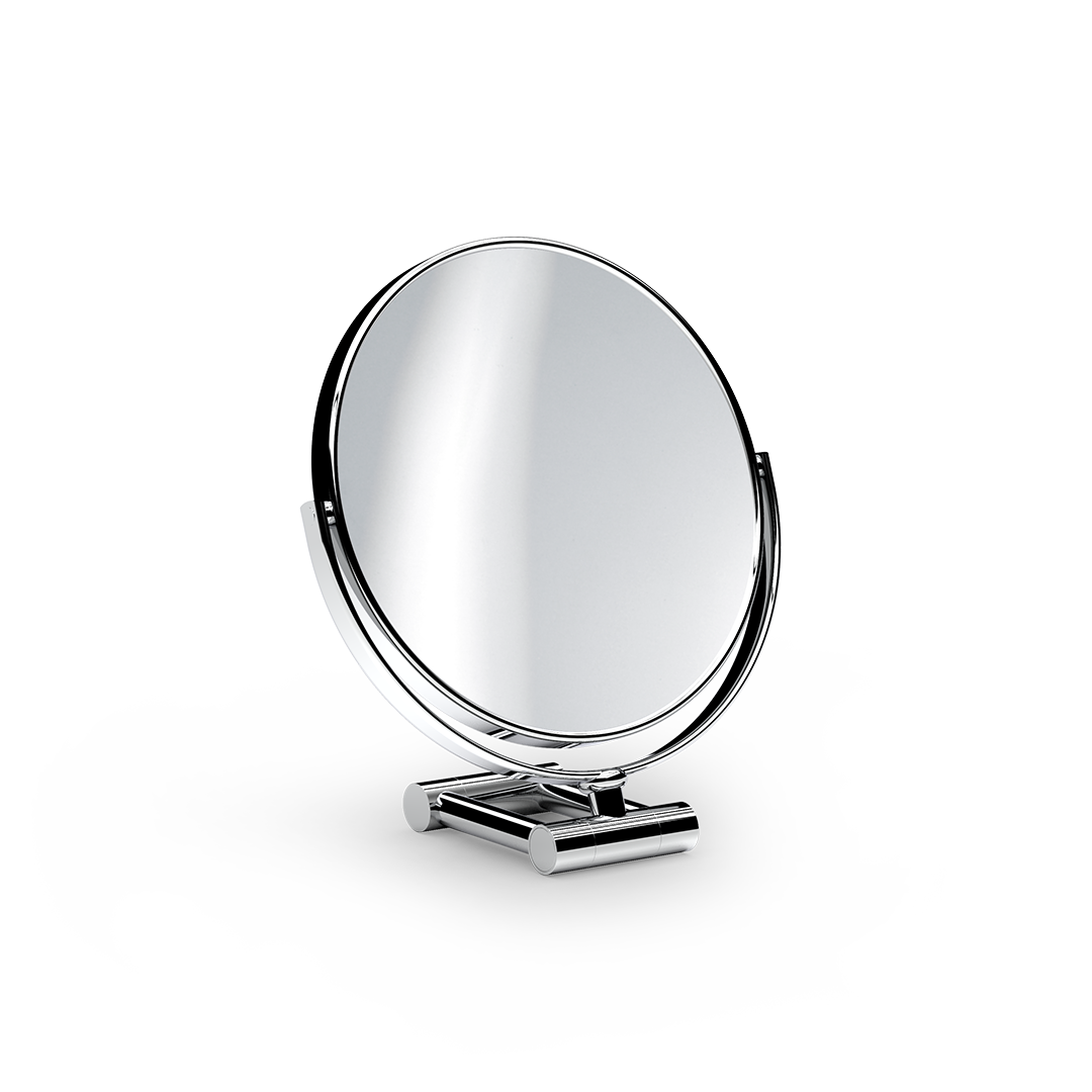 Cosmetic mirror for journey