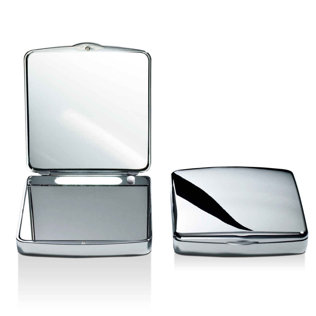 Miroir/ avec sac voyage avec éclairage