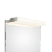 Clip-on light for mirror