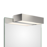 Clip-on light for mirror