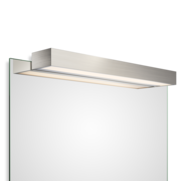 Clip-on light for mirror