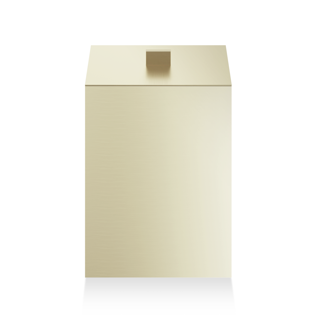 Paper bin with lid