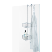 Hang-up basket for shower cabin