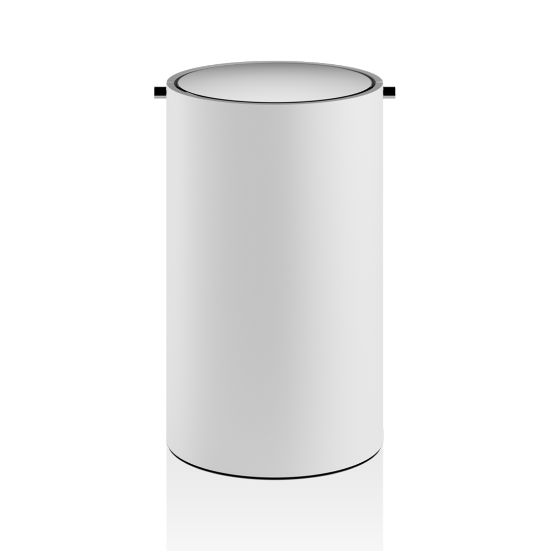 Paper bin with lid